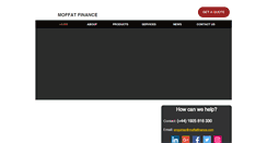 Desktop Screenshot of moffatfinance.com